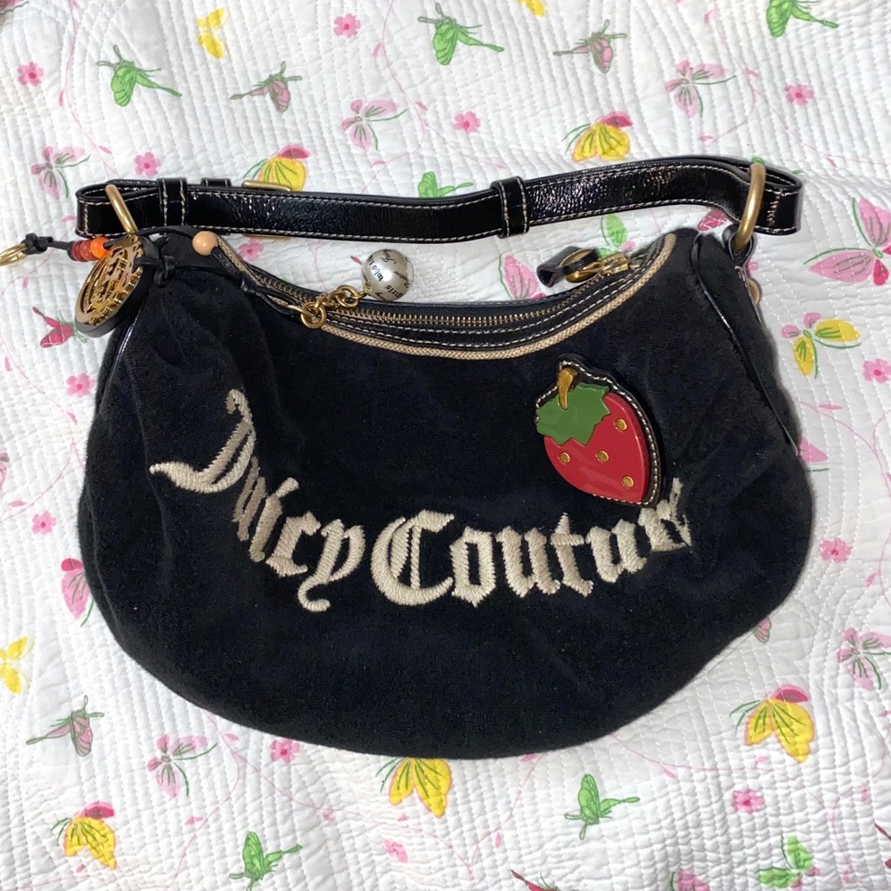 Velour Juicy Couture Shoulder Bag— Limited/Rare